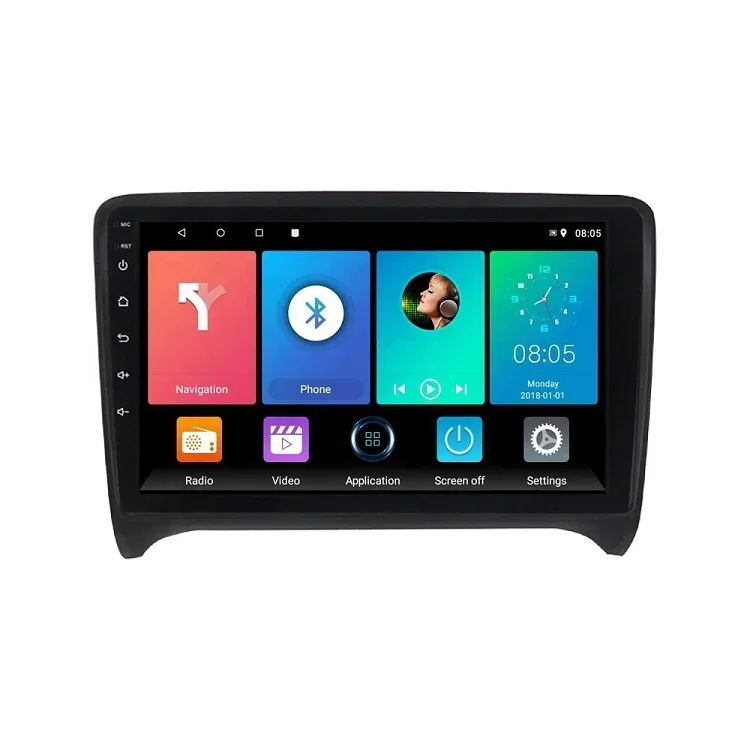 

2 Din 9 inch screen Android 9.1 Car Radio Multimedia Video Player WIFI Navigation GPS for TT 8J 006 - 014