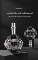 Accessoires de vélo pour pédale de verrouillage de vélo de route en alliage d'aluminium léger 2