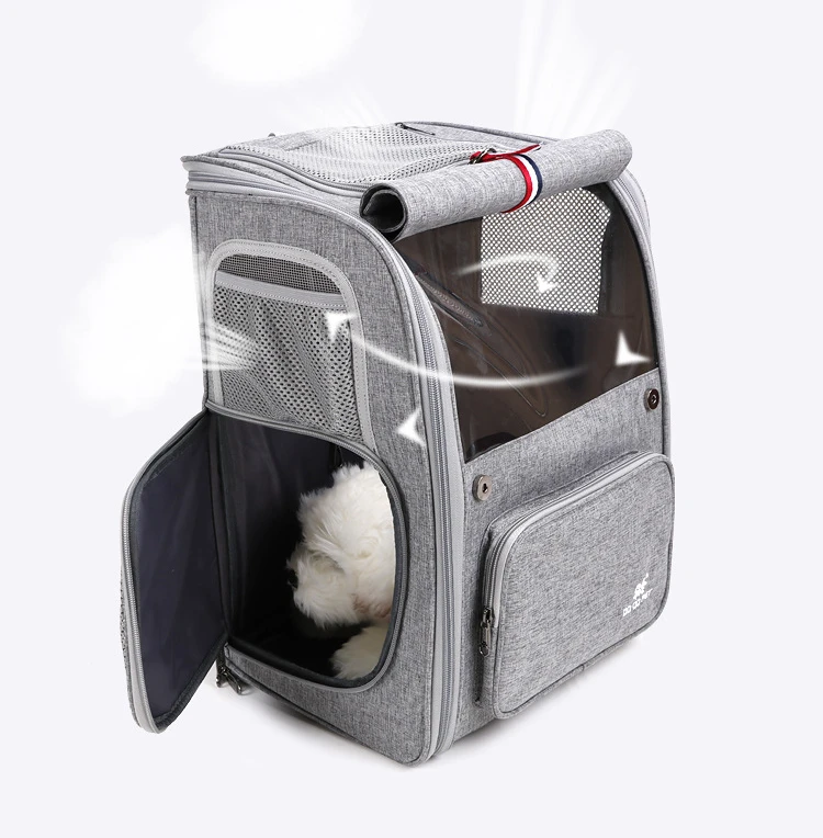Title 6, Pet Cat Carrier Bag Breathable Portable Cat Bac...