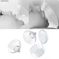 New 2pcs Silicone Nipple Protectors Feeding Mothers Nipple Shields Protection Cover Breastfeeding Mother Milk Silicone Nipple 2