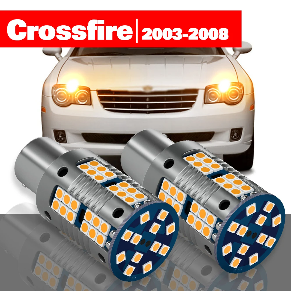 Per Chrysler Crossfire 2003-2008 2 Pezzi Accessori Per Indicatori Di Direzione A Led 2004 2005 2006 2007
