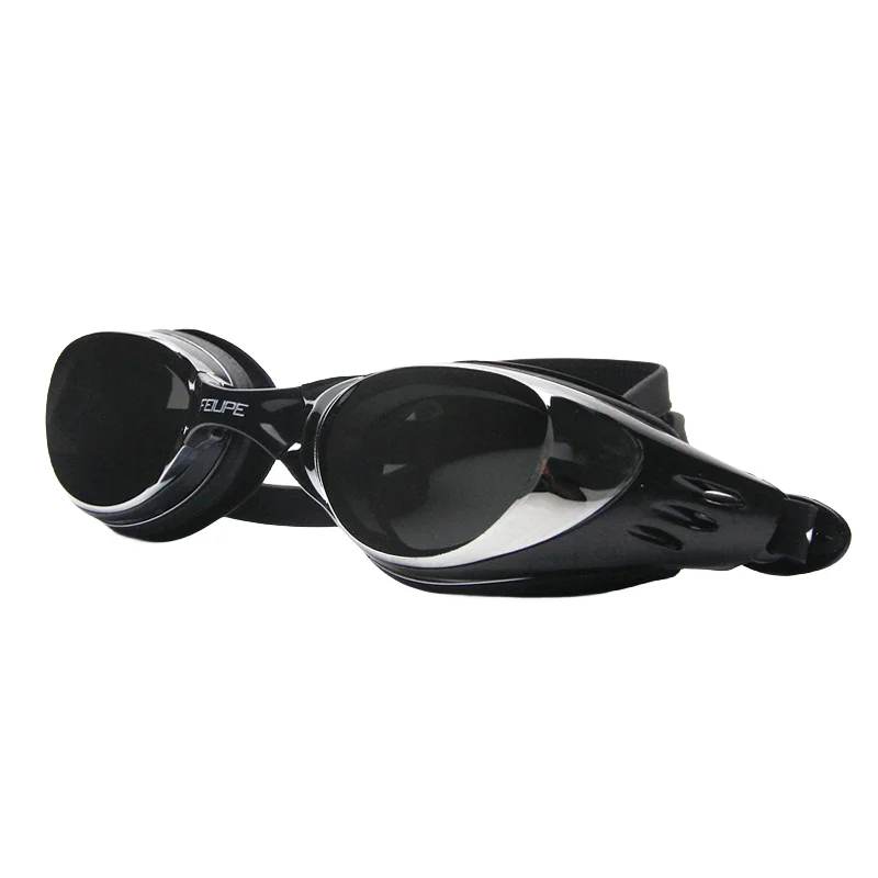 Lunettes de natation professionnelles anti-buée UV400 - Modèle homme femme étanche pour piscine et plongée