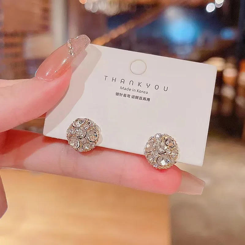 Magnetic Ear Clip Stud Earrings for Women