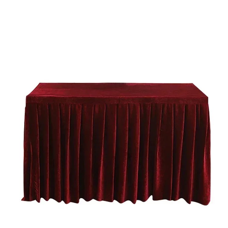 

Прямоугольная офисная скатерть из фланелевой ткани, скатерть, белая скатерть