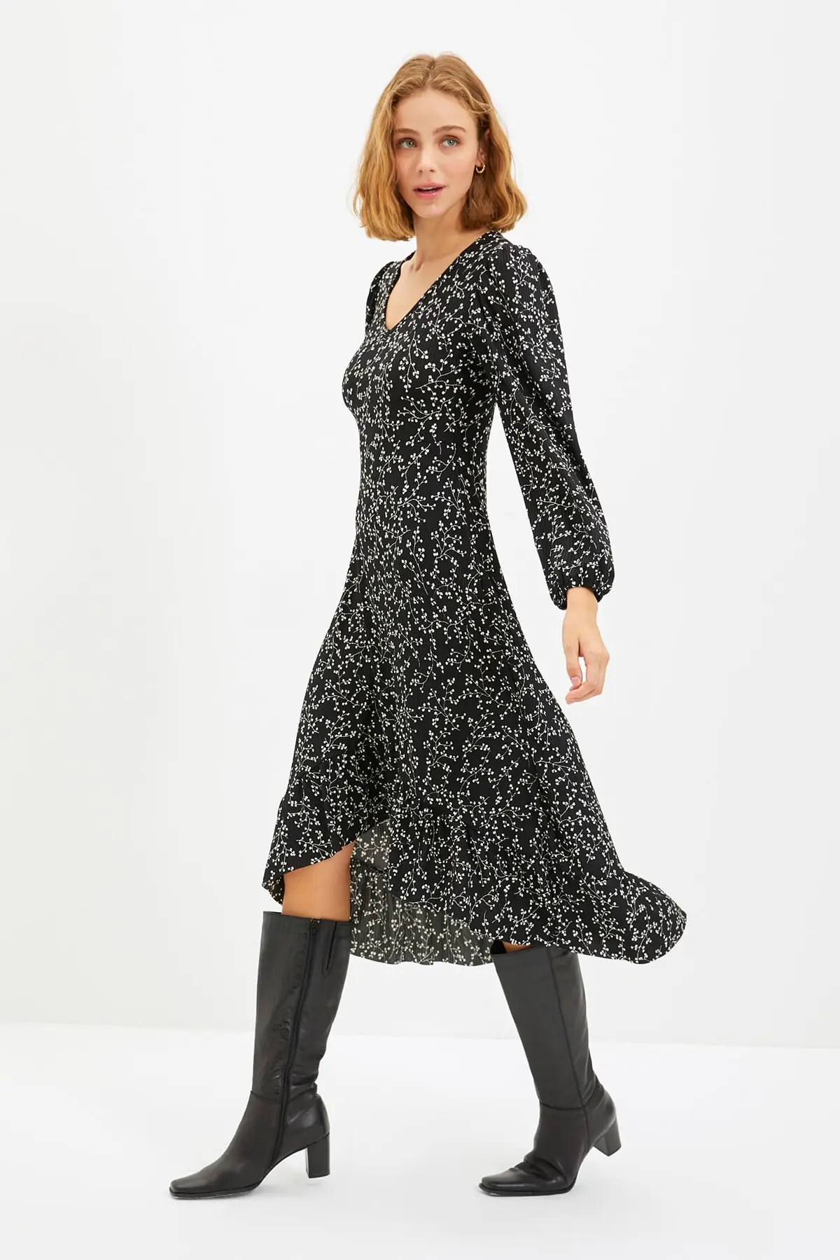 Vestido Midi De Punto, De Trendyol. Lo Encuentras En Amazon Por 11,13€