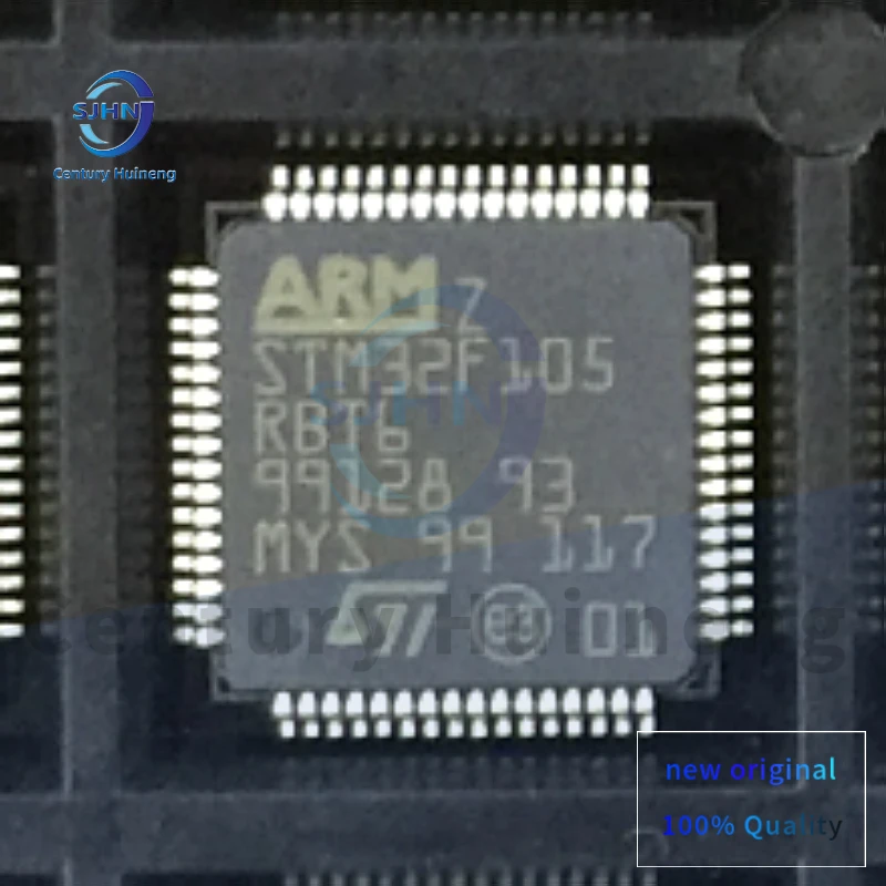 

2 шт., новые оригинальные микроконтроллеры STM32F105RBT6