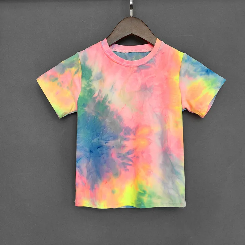 Girls' Bright Fluorescent Summer T-Shirt - Soft & Comfortable Casual Top