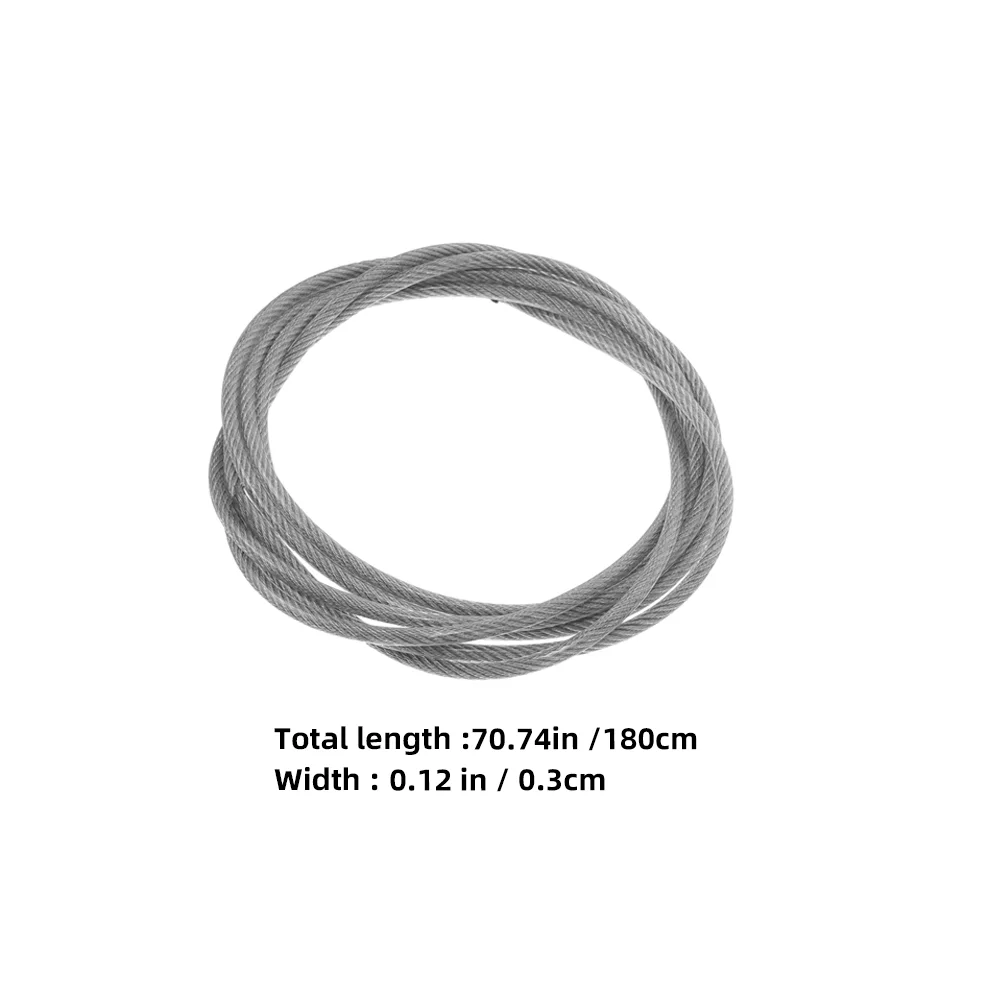 2pcs Basketball Hoop Net String Steel Wire Cord Replacement Threading Basketball Frame Nets Fixing Rope Netting Accessory