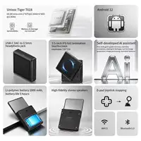 Console de jeu portable Anbernic RG Rotate Mini en métal, Wi-Fi 5, BT 5.0, écran IPS 3,5'' 4K Ultra HD, console de jeu portable AI 4