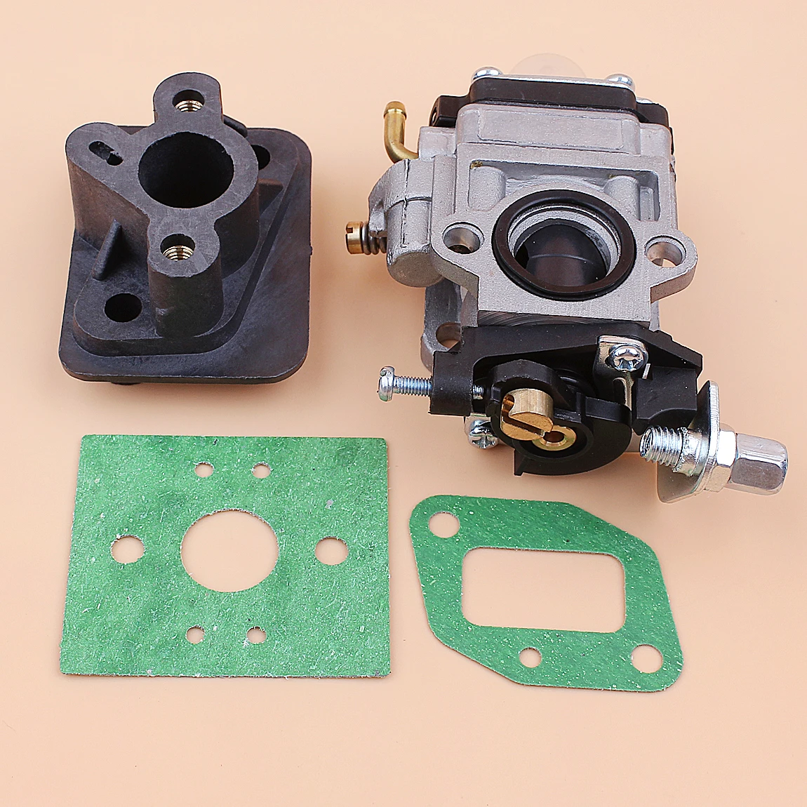 Carburetor Intake Manfold Gasket Kit Fit 43cc 40-5 BC430 CG430 1E40F-5 Mitsubishi TL33 TL43 T52 TU43 Engine Brushcutter Trimmers