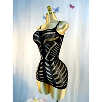 Sexy Cover Up Hollow Out Fishnet Dress without Bikini Summer Holiday DSH602 - Image 4