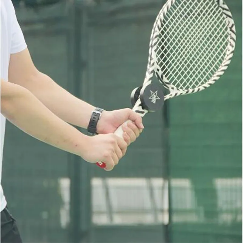 Tennis Accessories Tennis Trainer Tennis Swing Exerciser Tennis Weight Gainer Racket Accelerator Single Assisted Training Portable Swing Exerciser