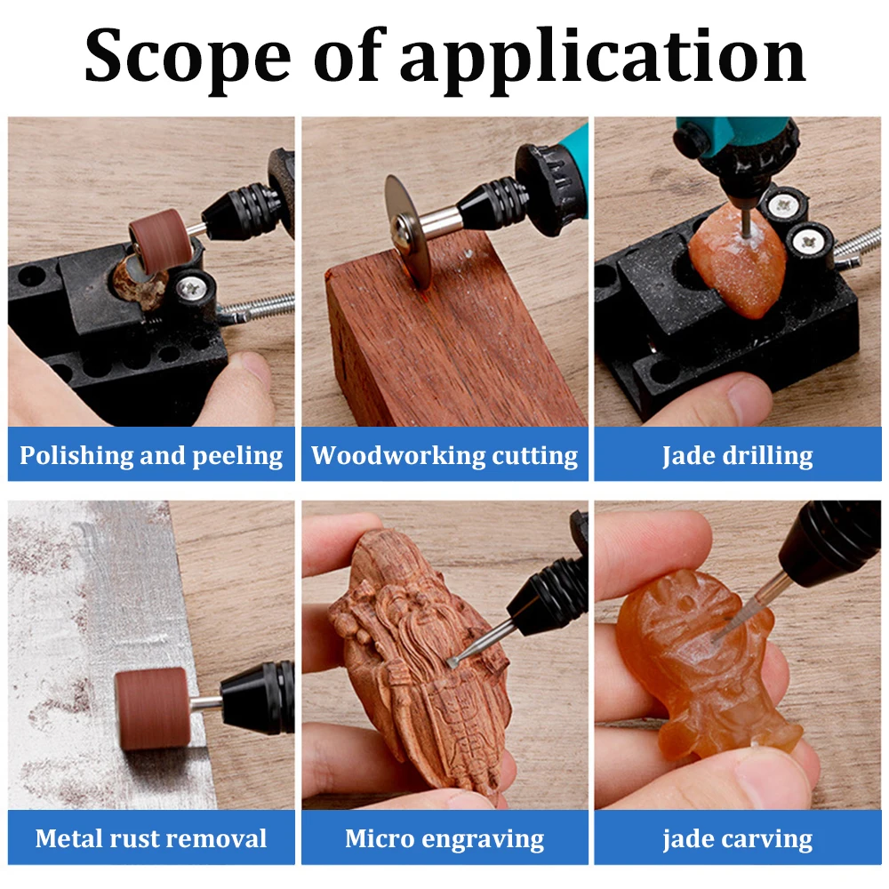 Mini Electric Drill Sharpener Portable Electric Polishing Machine Jade Polishing Machine Household Small Grinder