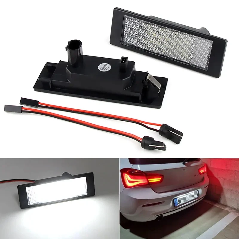 Kennzeichenleuchte Für BMW - Wasserdichte LED Beleuchtung Weiß 6000K