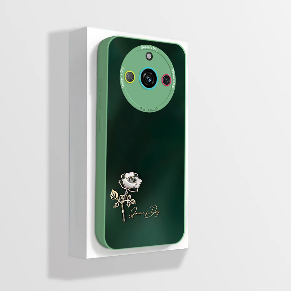 Stylish Shockproof Phone Case - Painted Design