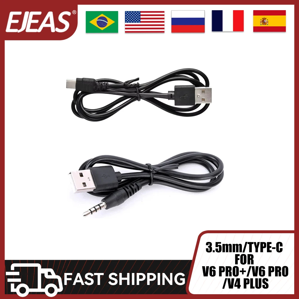 Motorcycle Helmet Intercom USB Charging Cable Accessory