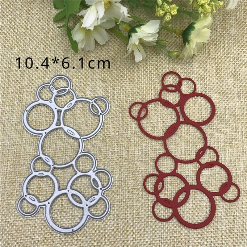 Metal Cutting Dies Pretty Leaves Stencil Die Cut Scrapbooking Craft Stamps DIY Album Paper Cards Embossing Die