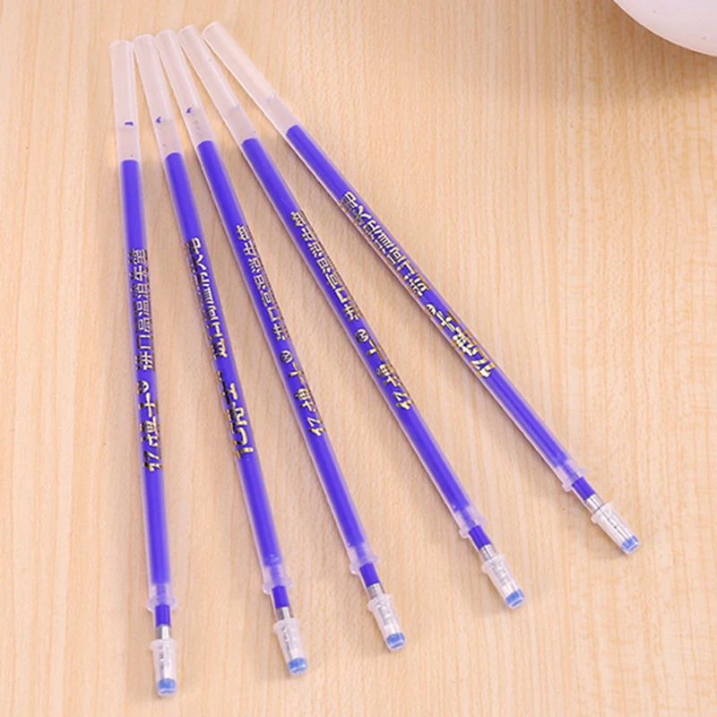 100pcs Heat Erasable Pen High Temperature Disappearing Fabric Marker Refills images - 6