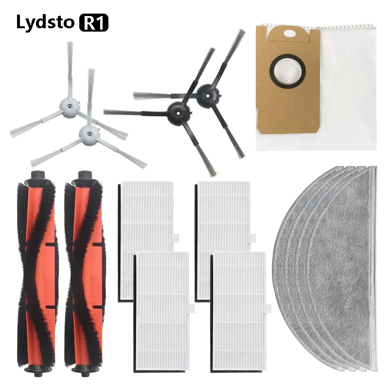 

Запчасти для робота-пылесоса XiaoMi Mijia Lydsto R1 R1A S1