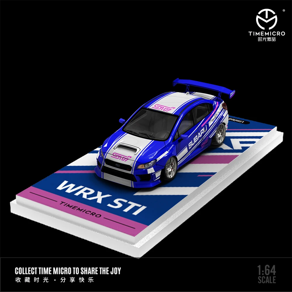 1/64 timemicro WRX STI アドバン仕様　フィギュア付属 Scd2e184ebe414a078cfd18bad824f
