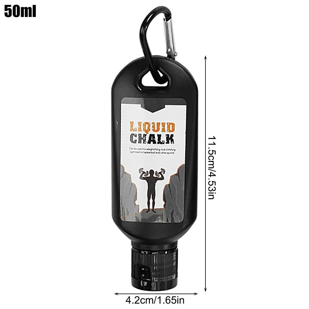 thumbnail image 1 of 50/100 ml de tiza líquida para deportes, polvo de magnesio, crema antideslizante para levantamiento de pesas, agarre, levantamiento de pesas, escalada, gimnasio, deporte, 1 of 5