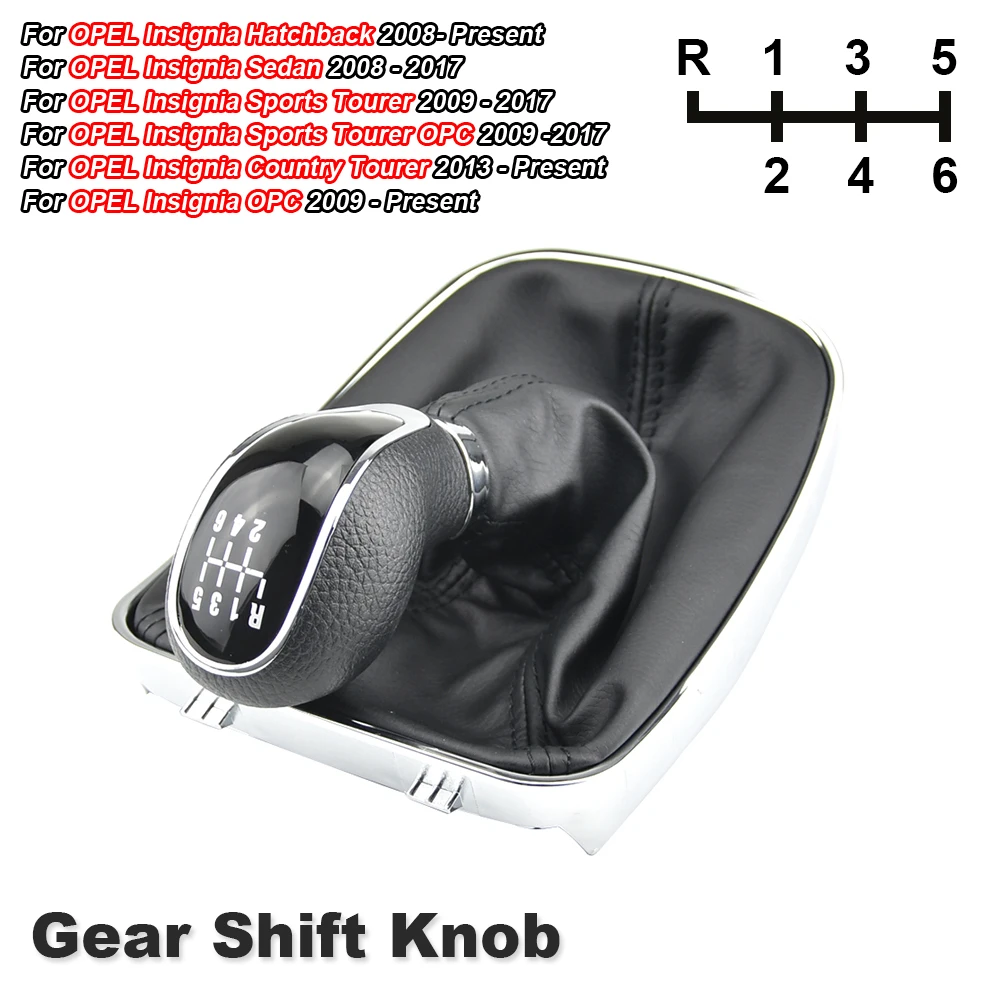 NewCarGearShiftKnobForOPELVAUXHALLInsignia200820176SpeedMTStickBall.jpg