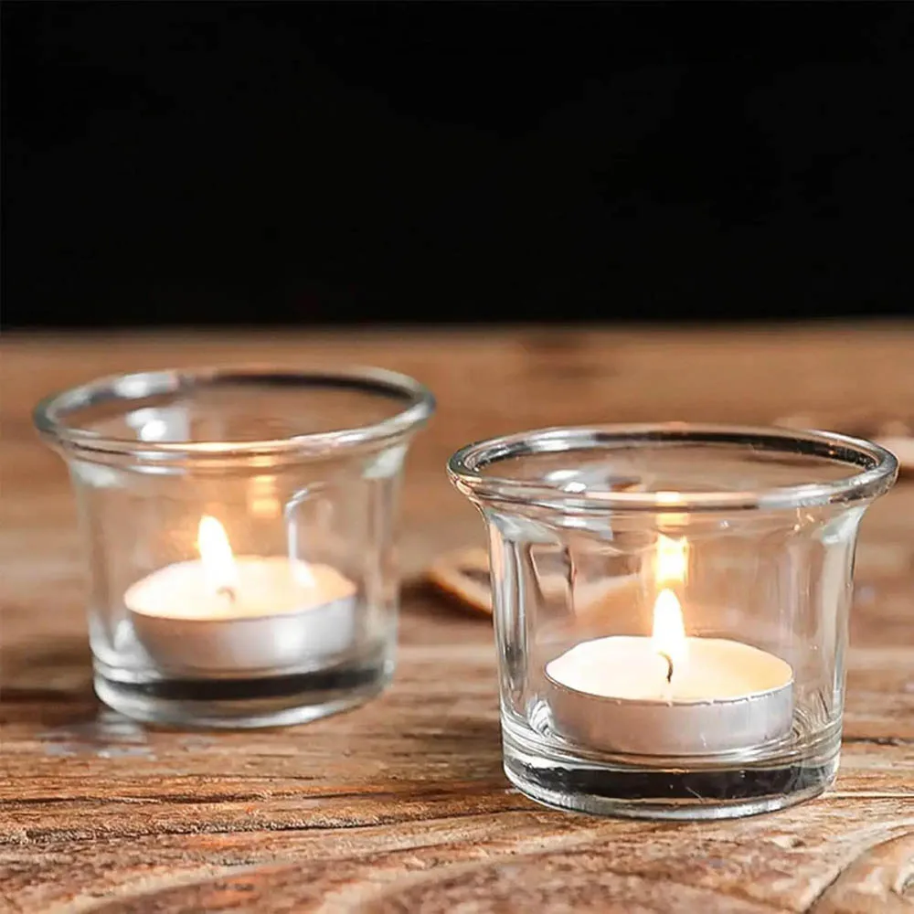 Elegant Glass Hanging Candle Holder for Special Occasions & Home Decor
