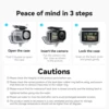 TELESIN 45M Action Camera Waterproof Case For DJI Action 3 4 Underwater Diving Housing Cover For DJI OSMO Action 3 4 Accessories 6