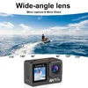 WiFi Anti-shake 6K 4k 60fps action camera Waterproof 50M Sport Camera With Remote 5