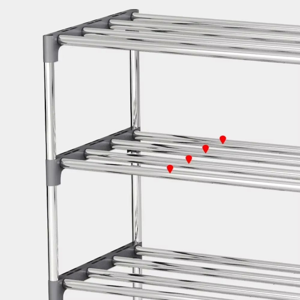 Simple Bookshelf Multi Layer Easy Assembly Diy Wardrobe Bookshelf Plastic Square Storage Rack Living Room Study Room Bedroom