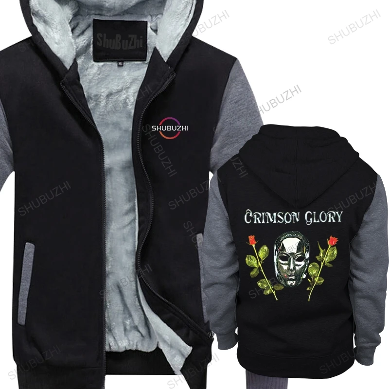 

CRIMSON GLORY FIRST ALBUM PROGRESSIVE HEAVY METAL fleece hoodie fashion hip-hop men winter thick hoody cotton hooded coat