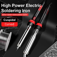 High Power Electric Soldering Iron High Quality Adjustable Temperature Electric Soldering Iron 80W Home Use For Small Welding