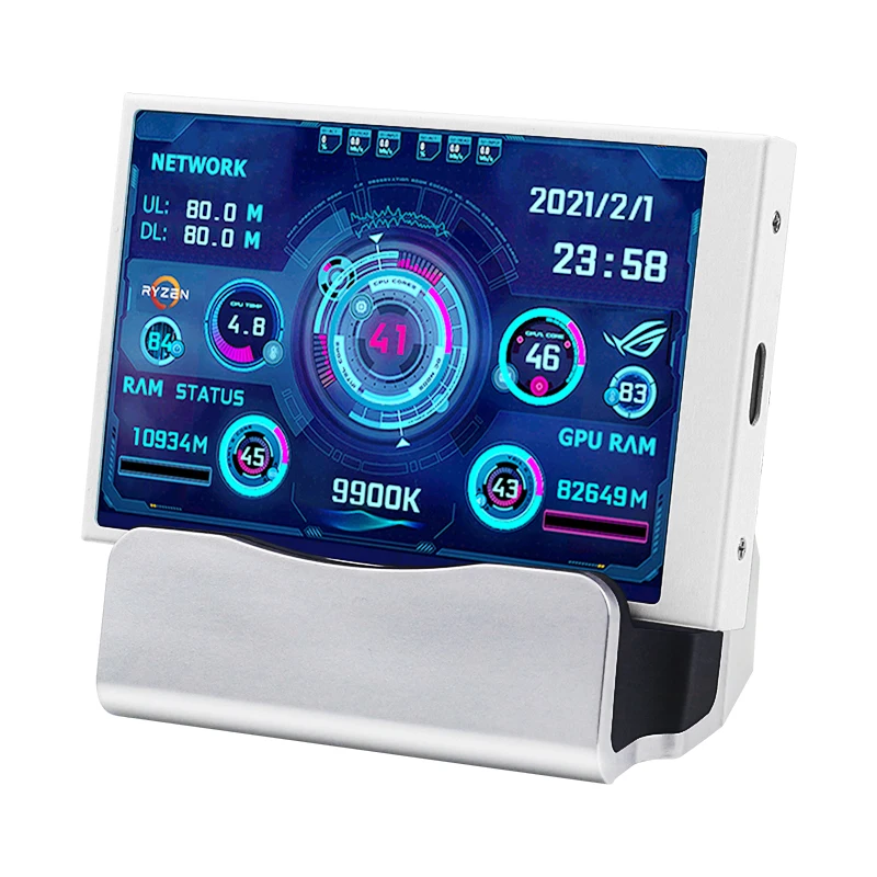 3.5 インチ IPS TYPE-C セカンダリ スクリーン DIY コンピュータ