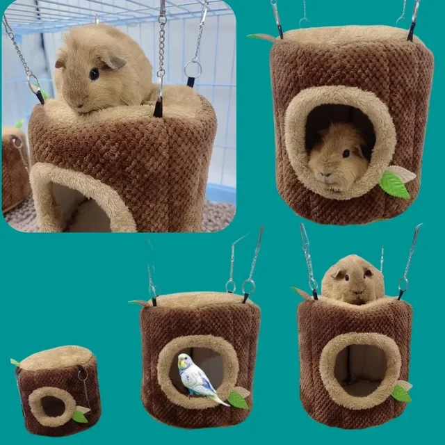 Hamster Tree Stump Hammock 6
