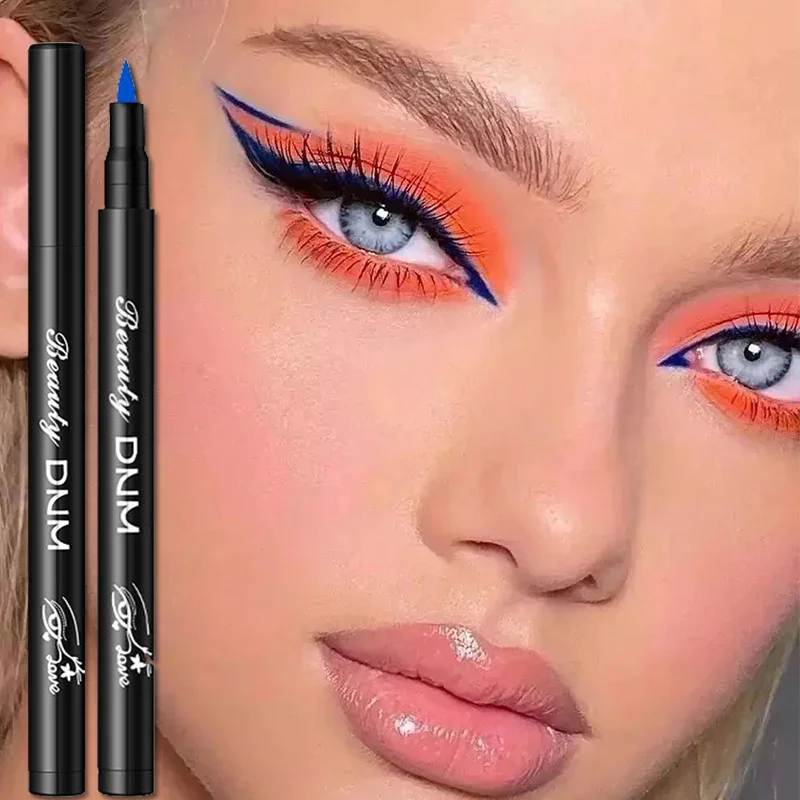 

Colorful Eyeliner Pencil Waterproof Lasting Quick-drying Soft Matte Liquid Eyeliner Pink Purple Party Eyes Pigments Cosmetics