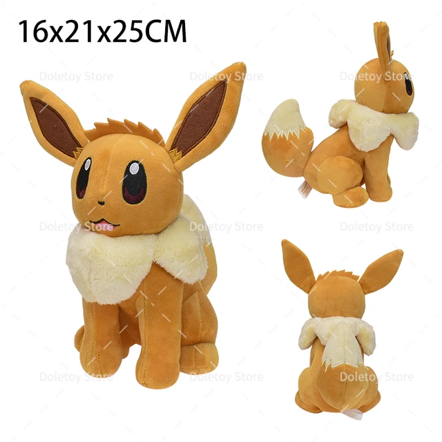 TAKARA TOMY-Pokemon brinquedos de pelúcia para crianças, Eevee, Sylveon,  Flareen, Jolteon, Umbreon, Vaporeon, Brinquedos