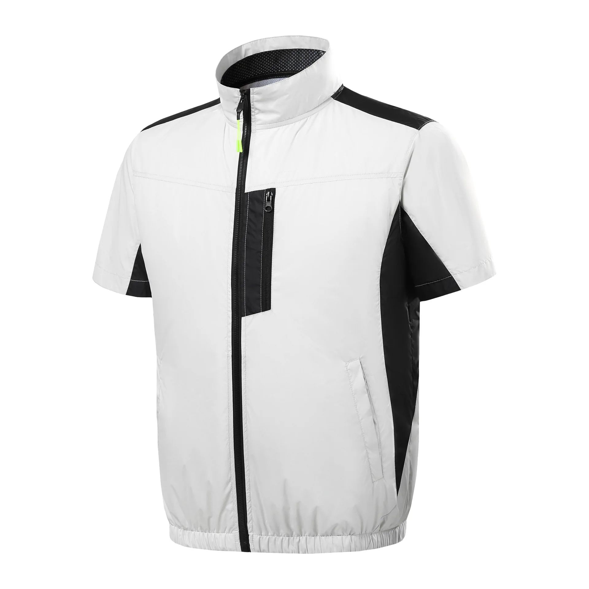 2024 Outdoors Work Jacket Summer Usb Cooling Vest With Two Fan Hiking Fishing Air Conditioning Clothing