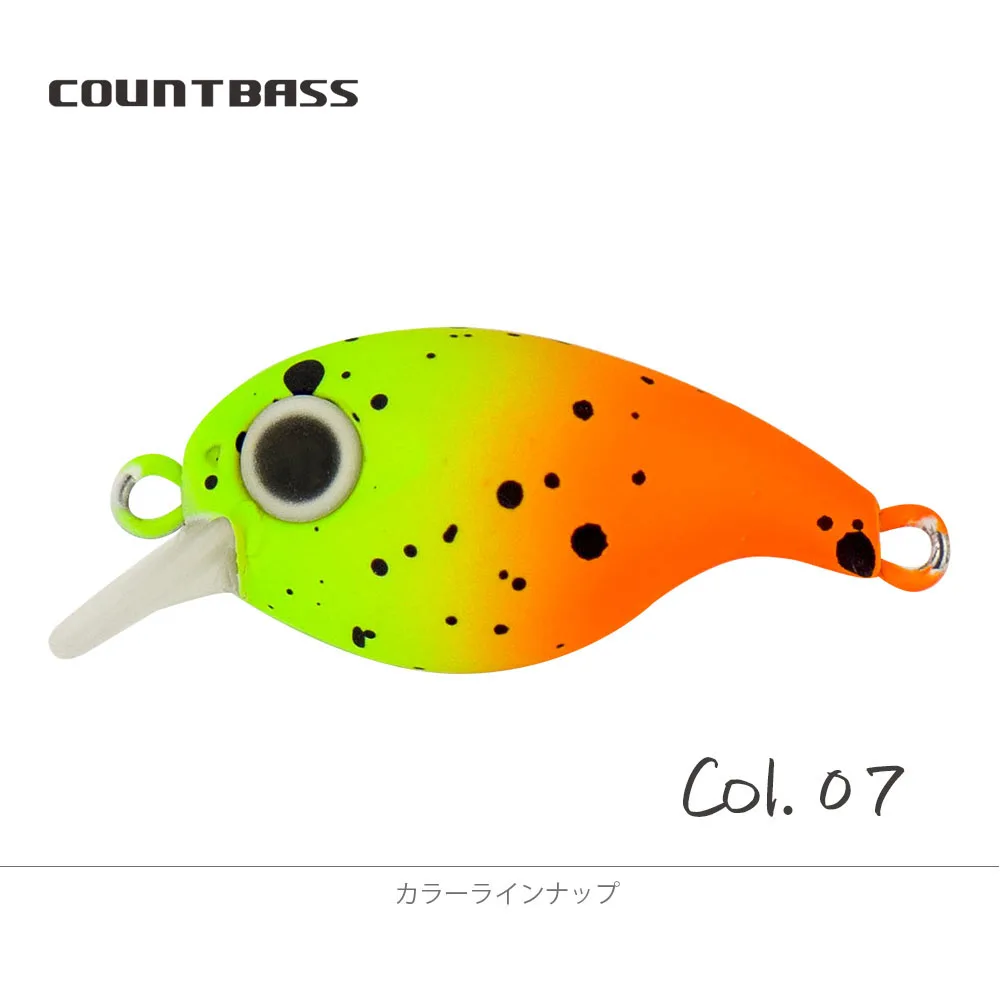 COUNTBASS 28 mm 1,7 g Wobbler aus Hartplastik, Angelwobbler, Forellenbarsch, Anglerköder – Detail 19