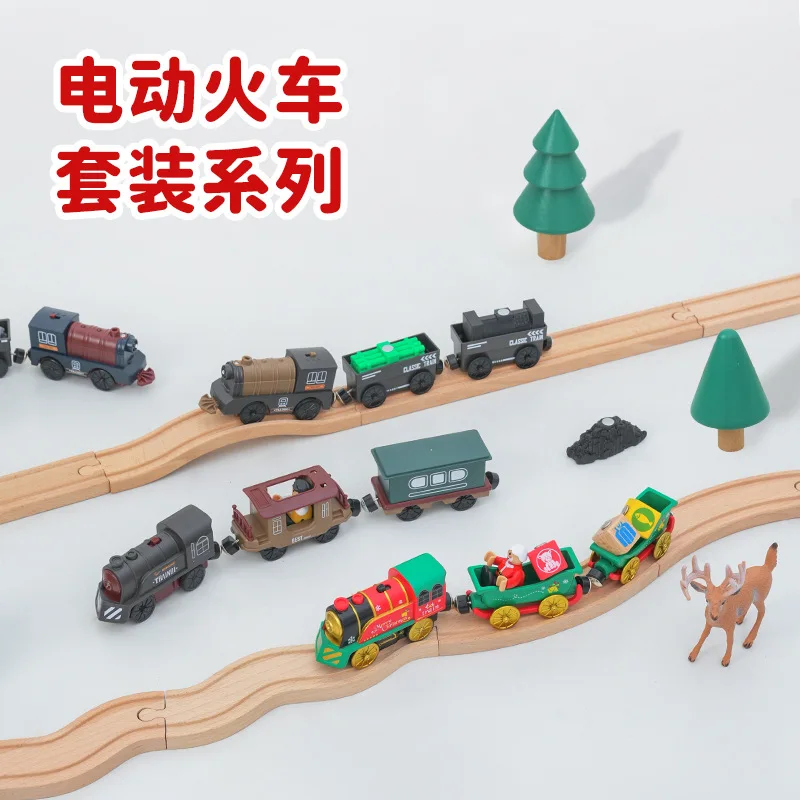 Trenino Per Bambini 3 Anni Trenino Elettrico Per Bambini,Treno-Merci Con Collegamento Magnetico Locomotiva Trenino Elettrico Bambini