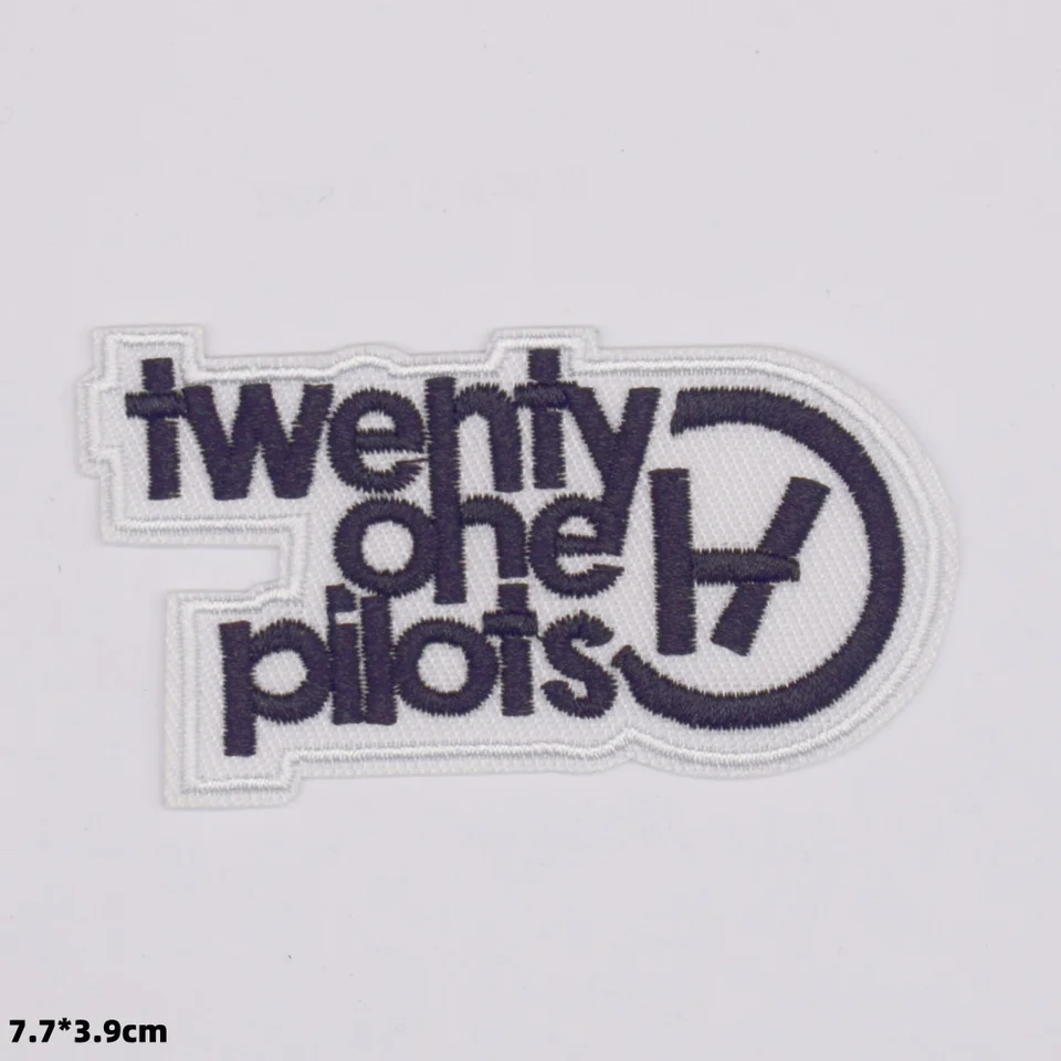 TWENTY ONE PILOTS ROCK BANDS IRON OR SEW ON EMBROIDERED PATCHES X - Foto 9