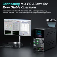 Adjustable DC Power Supply 30V10A Lab Bench Power Supply Encoder Regulation Laboratory Power Supply Voltage Regulator Switch OCP - Image 5