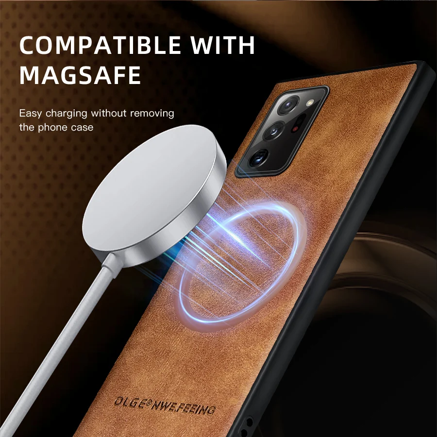 Luxury Leather Cover - Premium Phone Case for Ultimate Protection and Style