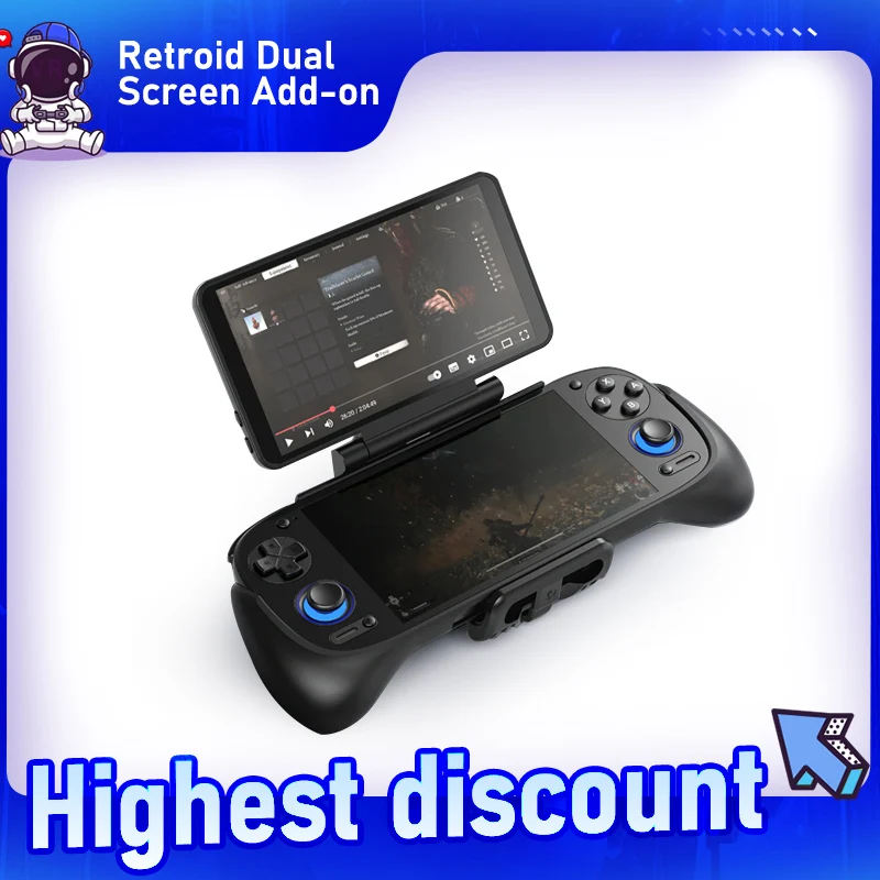 Retroid Dual Screen Add-on for RP4 PRO / RP5 / RP Mini / RP