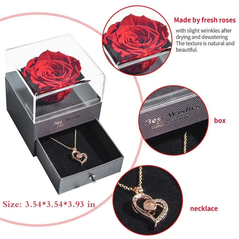 Mothers Day Natural Eternal Rose 