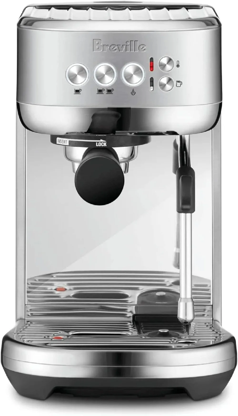 

Bambino Plus Espresso Machine,64 Fluid Ounces, Brushed Stainless Steel, BES500BSS