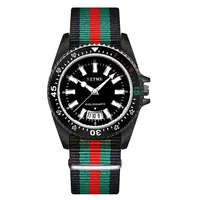 New fashionable men’s nylon strap calendar watch, luxurious and simple business men’s and women’s night light quartz watch