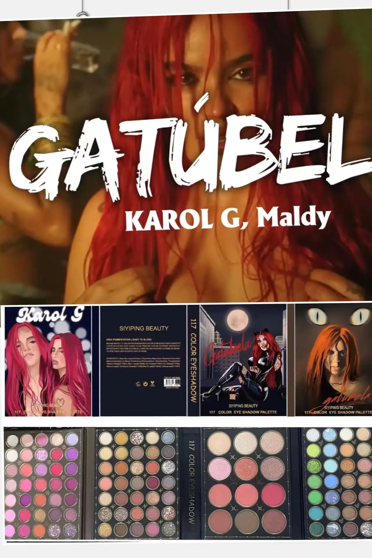 Kroma Space Karol G Palette: Ultimate Nude Look - mym8hu7