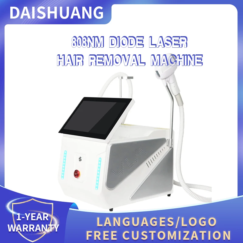 2 in 1 755 808 1064nm Desktop Picosecond Nd Yag Tattoo Removal Multifunctional 808nm Diode Laser Hair Removal Machine