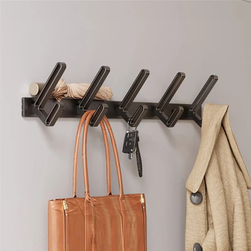 Wall Hook Without Drill Hook Clothes Bathroom Toilet Space Aluminum Wall Door