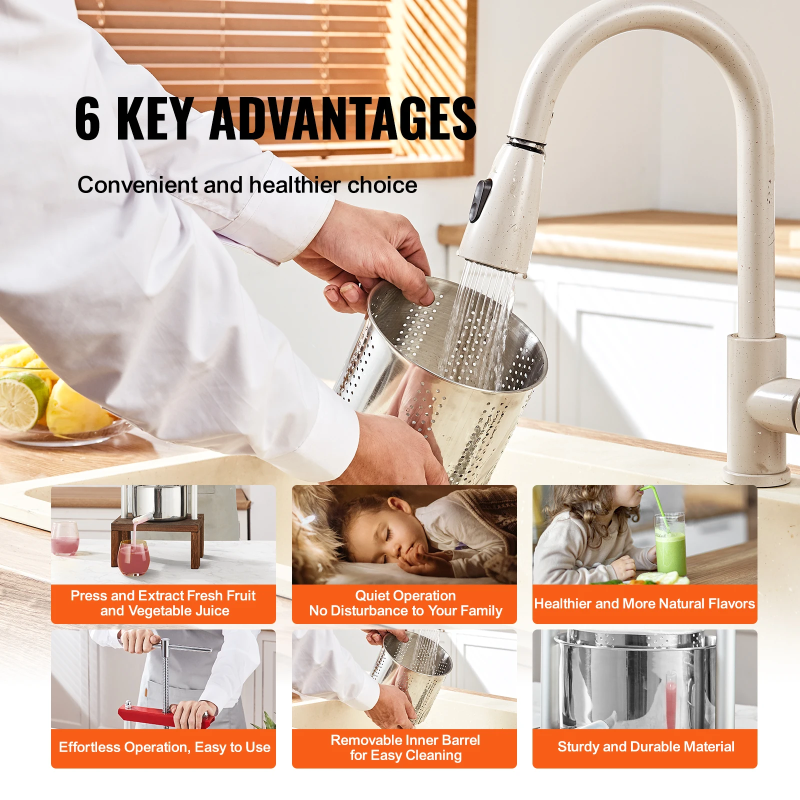 Manual juicer 2L Orange Juicer Extractor Stainless Steel Household Manual Squeezer Fruit Tincture Wine Olive Pressing Kitchen Machine manual juicer